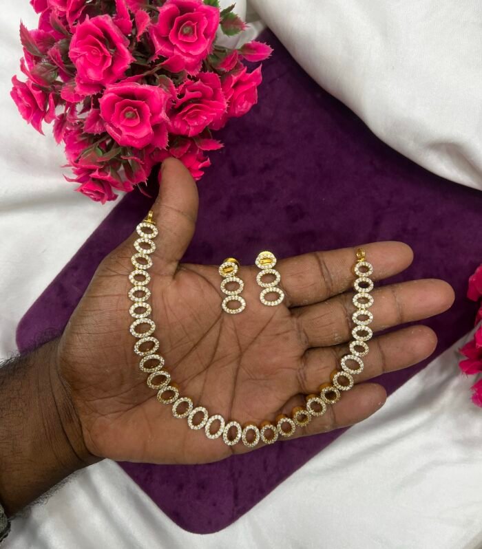 Look Like Real Diamond Replica Necklace