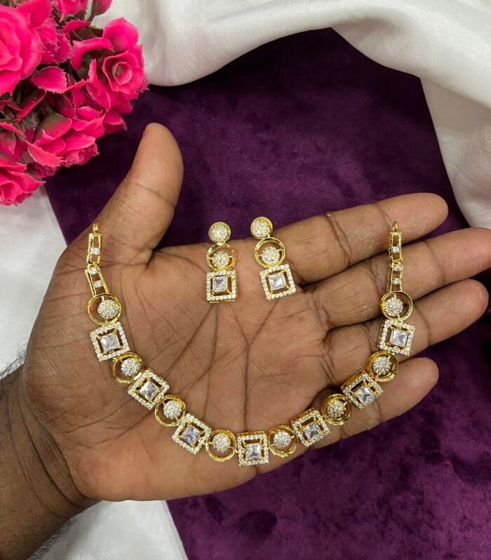 AD stone Elegance Necklace