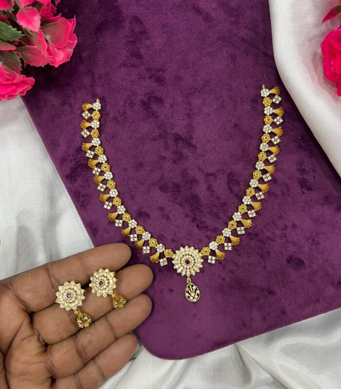 Gold Replica New Design Necklace
