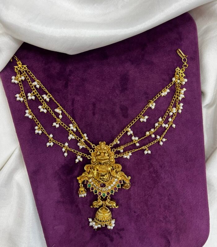 Lakshmi Jadai Accessories Brass Made With Side Mattal