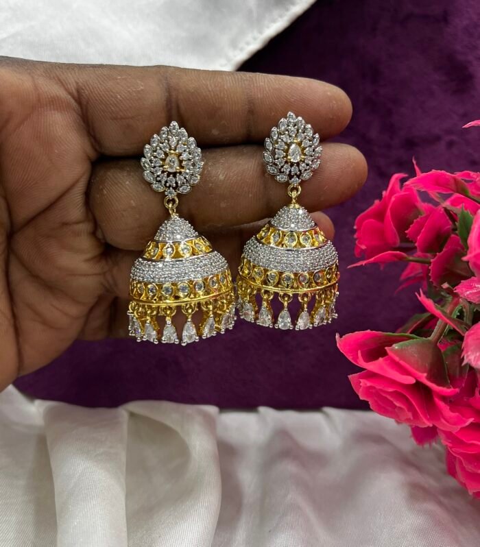 GJ polish Gold Replica Jhumka