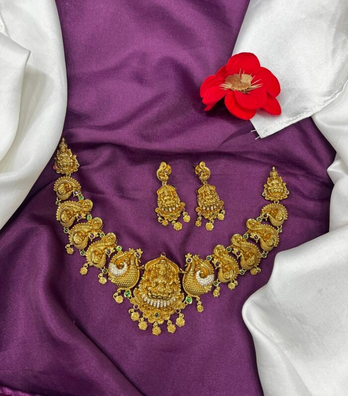 Antique Embosed 3D Lakshmi Design