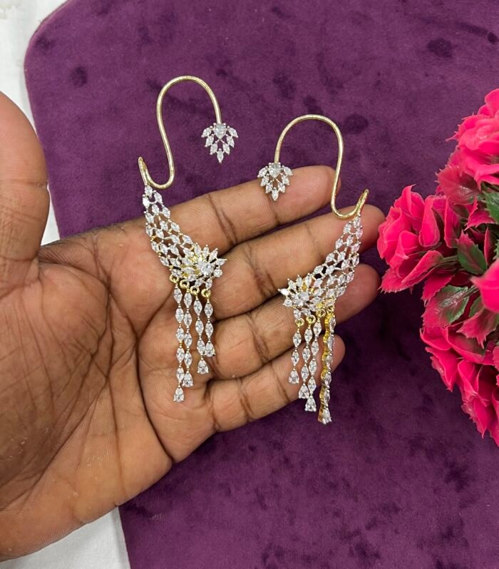 Earcuff GJ Polish Diamond Replica Design