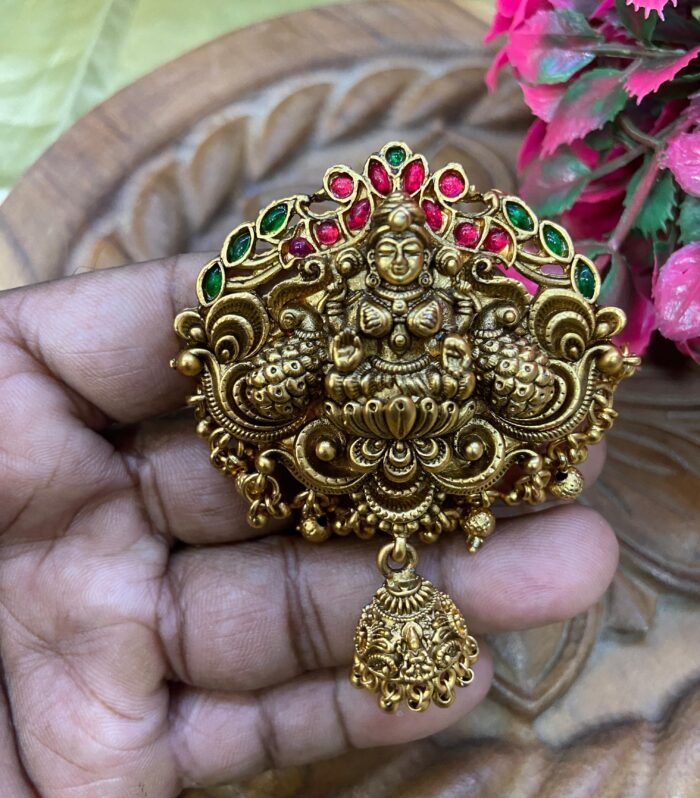 Jadai Billai Lakshmi  Single pendant 3D model