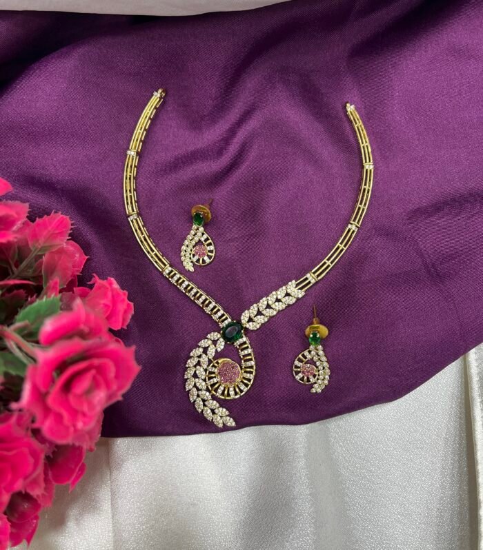 Diamond Necklace Hasli Model A unique One